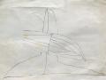 Vázlat, 1999-02 kl, ceruza, papír, 21x29,5 cm