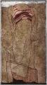 Táltos csíkos trikóban, 2000, sgraffito, hungarocell, 120x65 cm, (Dobó István Vármúzeum Eger)