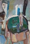 Csendélet, 1972 kl, olaj, farost, 80x54 cm Csendélet, 1972 kl, olaj, farost, 80x54 cm