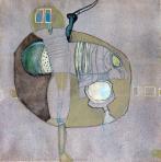 Hajnali csendélet, 1980, olaj, vászon, 60x60 cm, (magántulajdon)