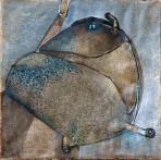 Dudás, 1980, olaj, vászon, 55x55 cm Dudás, 1980, olaj, vászon, 55x55 cm