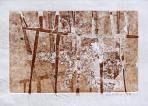 A ol, Kerítés, 1996, monotípia, papír, 35x46 cm