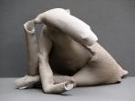 Ülő állat, 2003, samott, mag: 20 cm; átm: 34 cm Ülő állat, 2003, samott, mag: 20 cm; átm: 34 cm