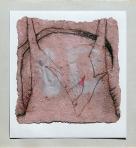Ördögbőr, 1998, pasztell, merített papír, karton, 63x53 cm