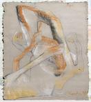 Táltos, 1997, vegyes technika, pasztell, karton, 78x68 cm