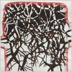 Ágak-Korpusz, 2005, számítógépes grafika, papír, 203x208 mm