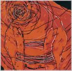 Minotaurosz, 2005, számítógépes grafika, papír, 202x204 mm