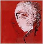 Mozart, 2005, számítógépes grafika, papír, 200x200 mm, (magántulajdon)