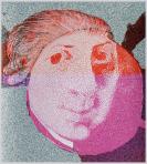 Mozart, 2005, számítógépes grafika, papír, 220x200 mm